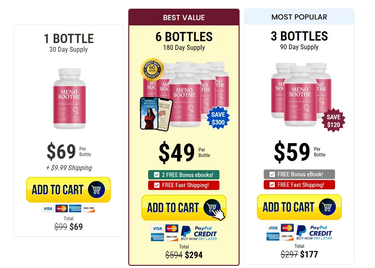 MenoSoothe Discount Price